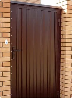 Только калитка